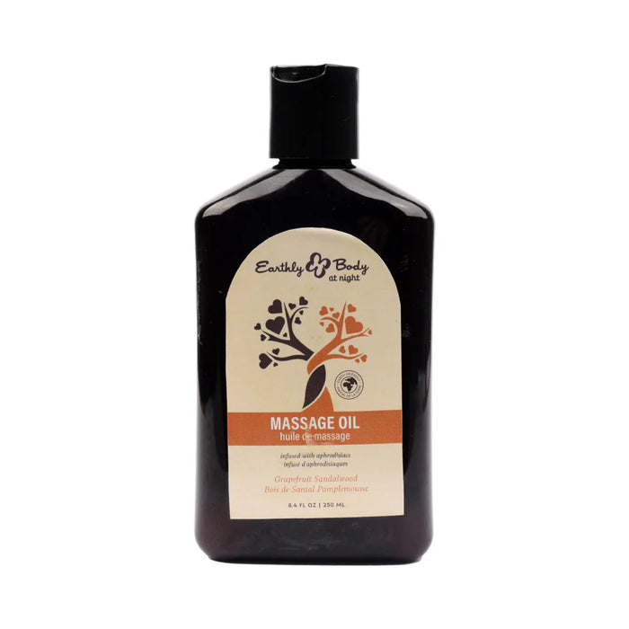 Earthly Body at Night Aphrodisiac Collection Aromatic Massage Oil 8.4oz Bottle