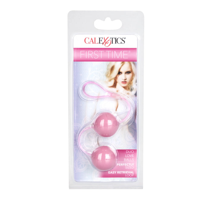 First Time Duo Lover Kegel Balls - Pink