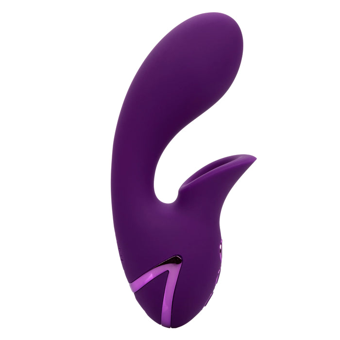 California Dreaming Huntington Beach Heartbreaker Rechargeable Silicone Stimulator - Purple