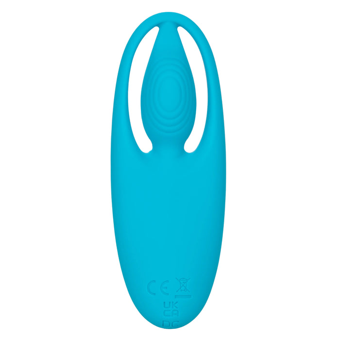 Neon Vibes The Orgasm Vibe Rechargeable Silicone Finger Vibrator - Blue