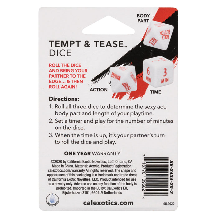 Tempt & Tease - Dice