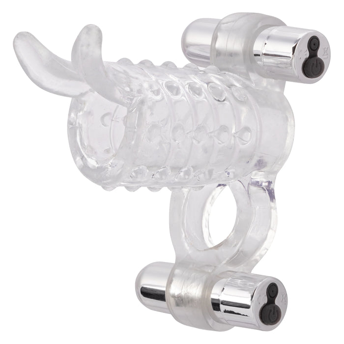 Endless Desires Couples Enhancer with Removable Bullets 4.25in - Clear