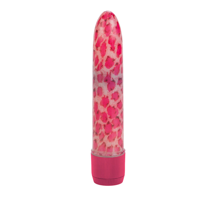 Leopard Waterproof Mini Massager 4.5in - Pink