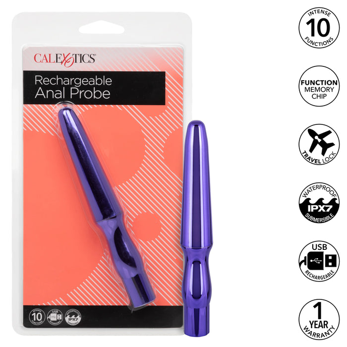 Rechargeable Anal Probe - Purple