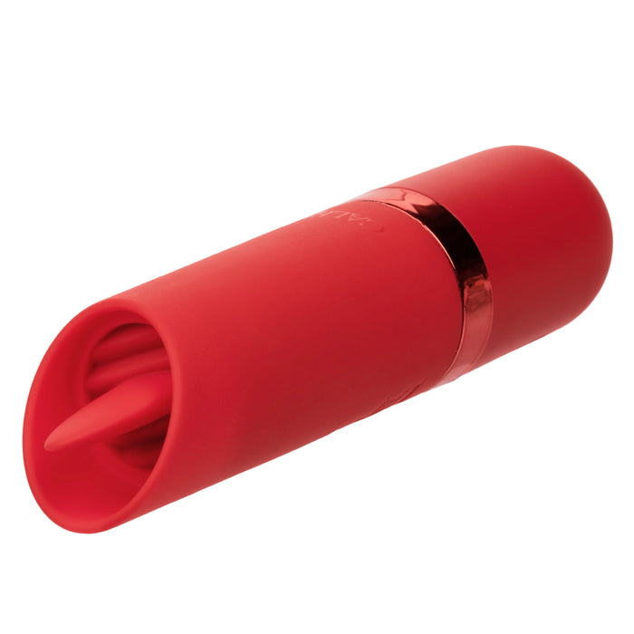 Kyst Rechargeable Silicone Tongue Clitoral Stimulator - Red