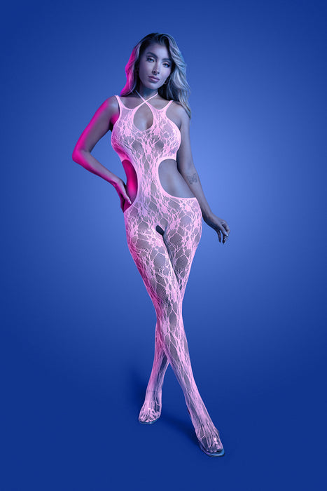 GL2549 Equilibrium Crotchless Bodystocking