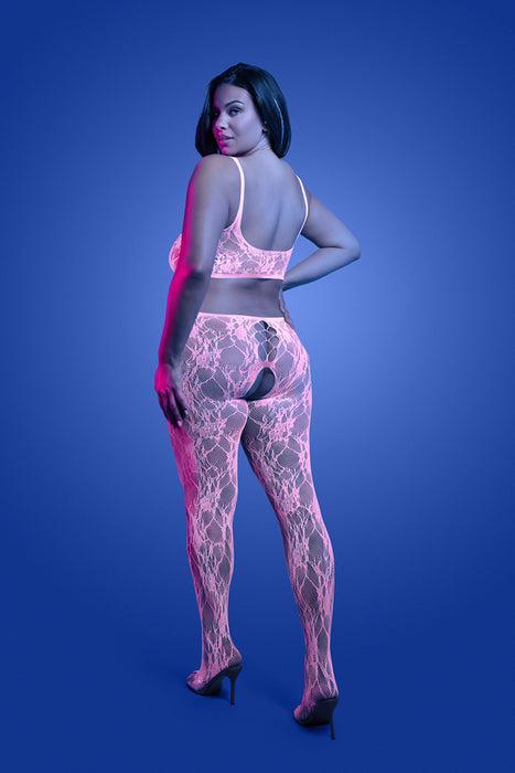 GL2549 Equilibrium Crotchless Bodystocking