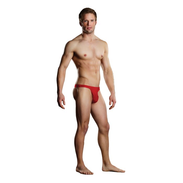 Red L/XL Male Power Bong Thong