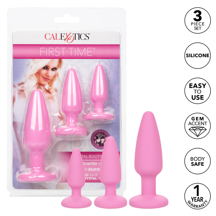 First Time® Crystal Booty Kit - Pink
