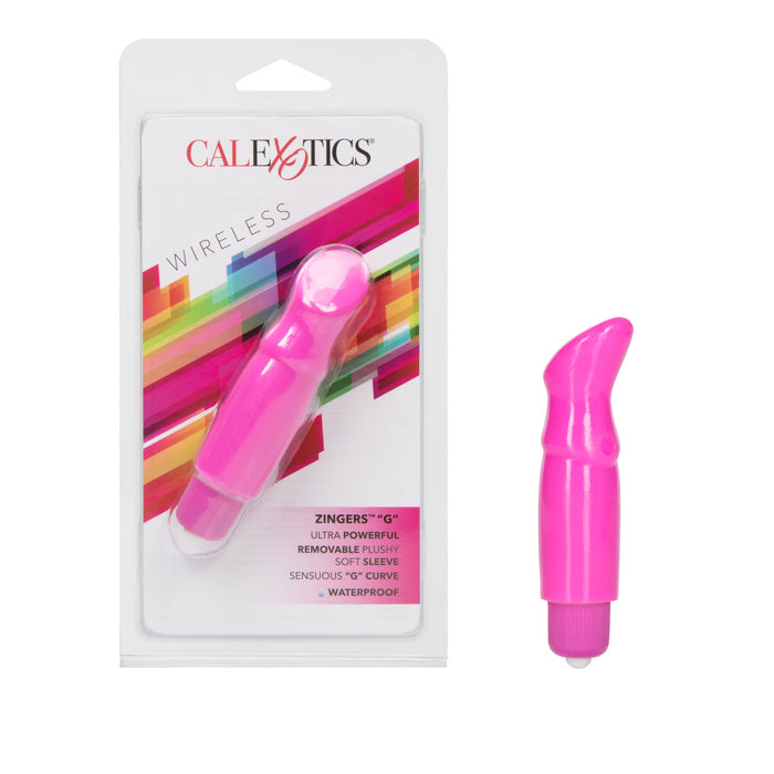 Zingers Personal Massager Pink Waterproof