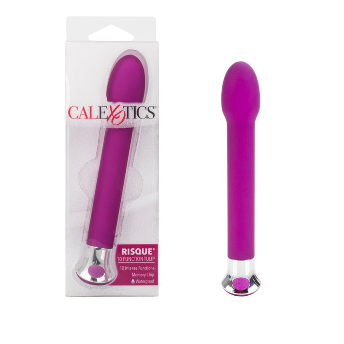 Risque 10 Function Tulip Vibrator - Purple