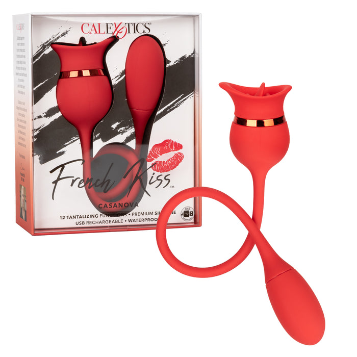 French Kiss Casanova Clit Stimulator - Red