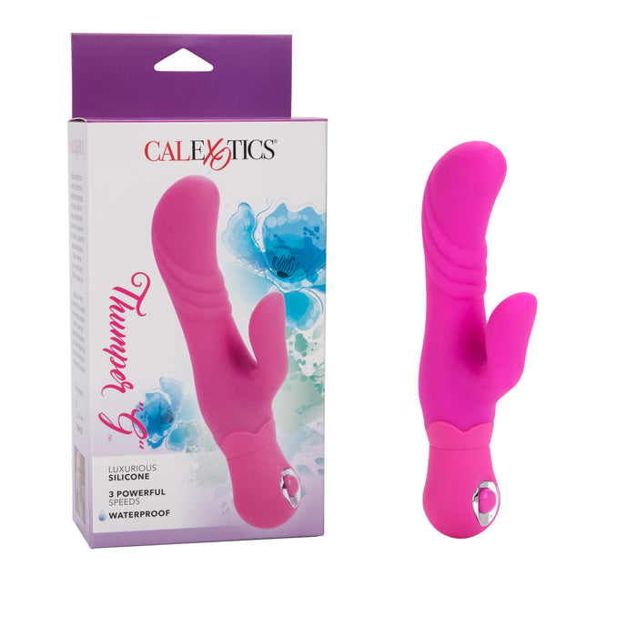 Thumper G Silicone Rabbit Vibrator - Pink