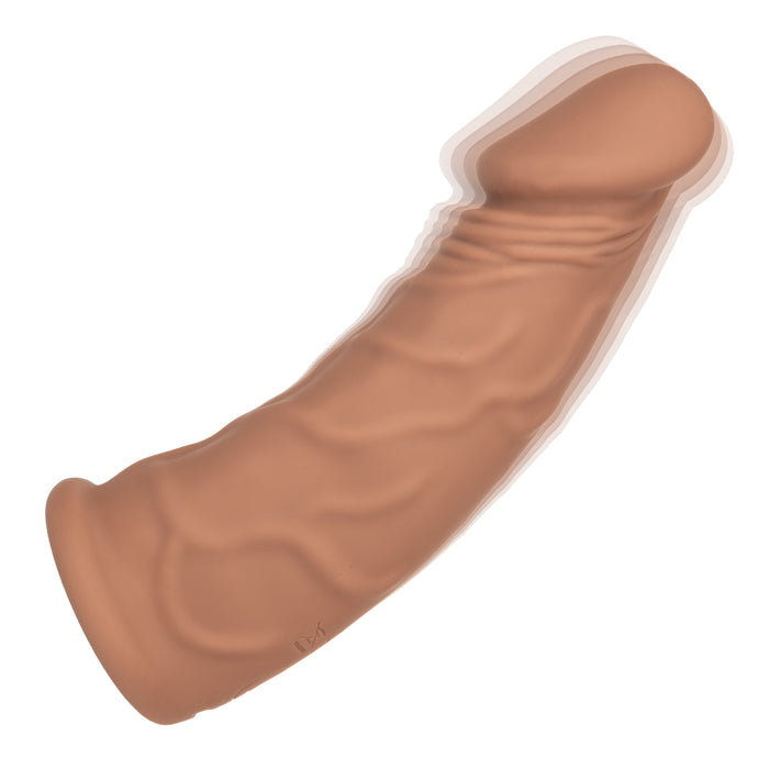 Performance Maxx™ Rechargeable Vibrating Extension 7" - Brown