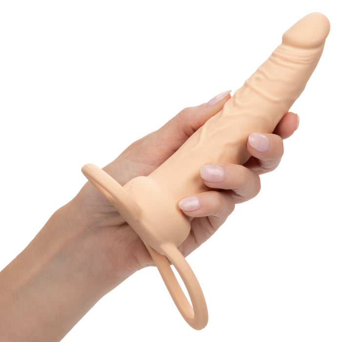 Performance Maxx Rechargeable Silicone Dual Penetrator - Vanilla