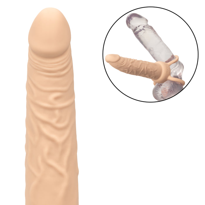 Performance Maxx Rechargeable Silicone Dual Penetrator - Vanilla