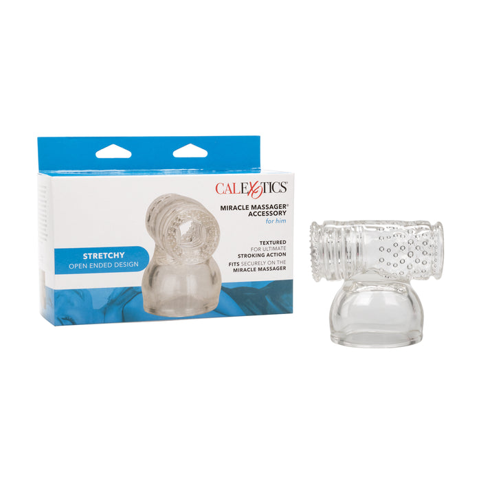 Miracle Massager Masturbator Accessory For Him - Clear