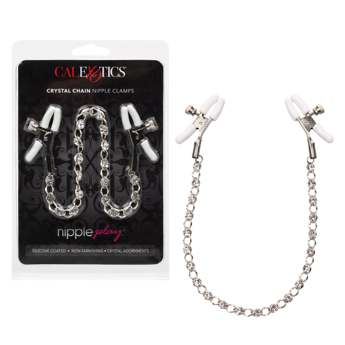 Nipple Play Crystal Chain Nipple Clamp Adjustable