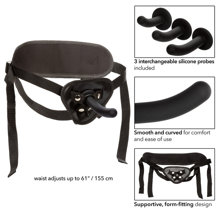 Silicone Curve Pegging Kit Black