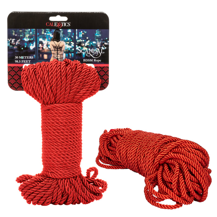 Scandall BDSM Rope 98.5ft/30m - Red