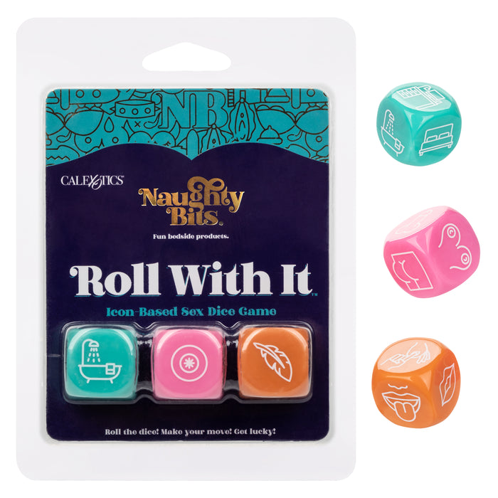 Naughty Bits Roll With It  Icon-Based Sex Dice Game