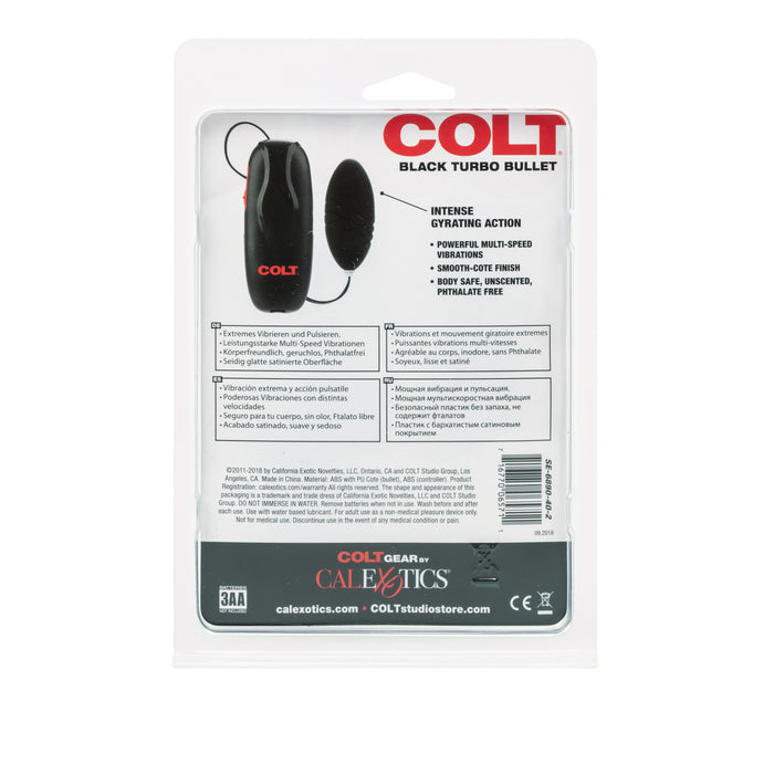 COLT® Turbo Bullet - Black