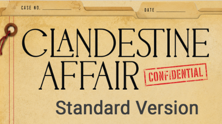 Clandestine Affairs Couples Mystery Box