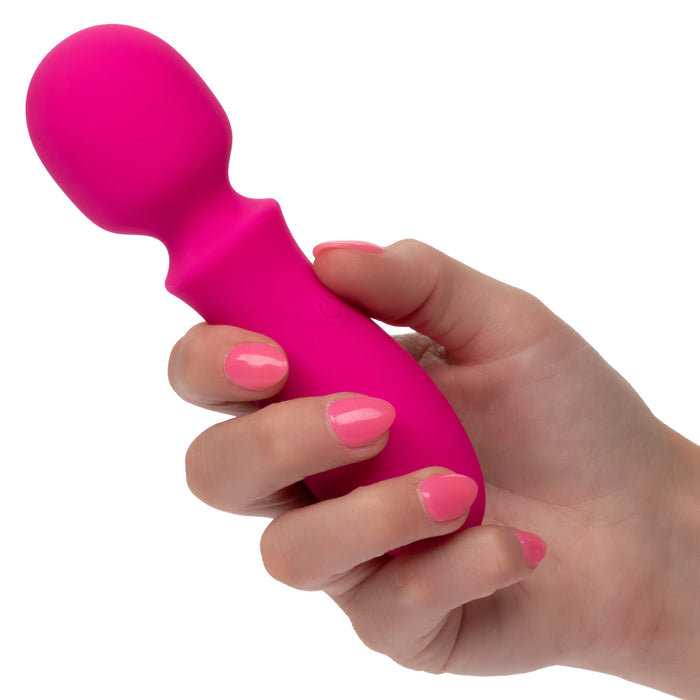 Bliss Liquid Silicone Rechargeable Mini Wand - Pink