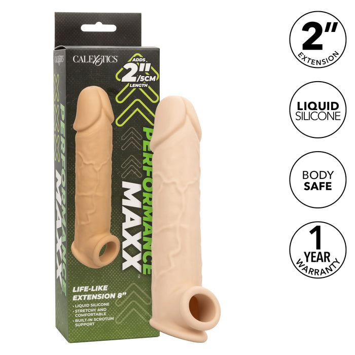 Performance Maxx Life-Like Extension 8in - Vanilla