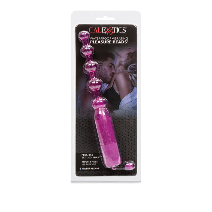 Vibrating Pleasure Beads Anal Beads - Purple