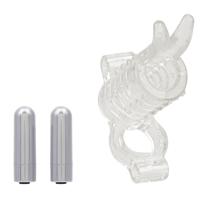 Endless Desires Couples Enhancer with Removable Bullets 4.25in - Clear