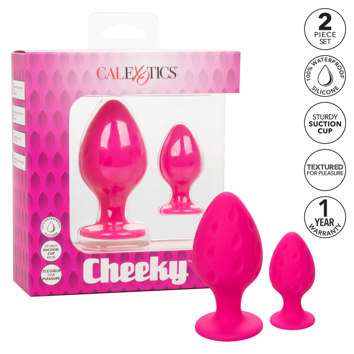 Cheeky- Pink Small and Large Plug Kit