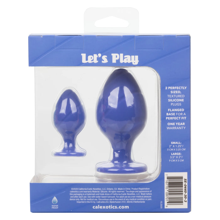 Cheeky - Purple Small and Large Plug Kit