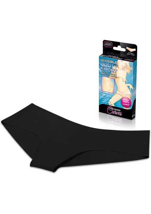 INVISIBLE BOOTYSHORT - BLACK