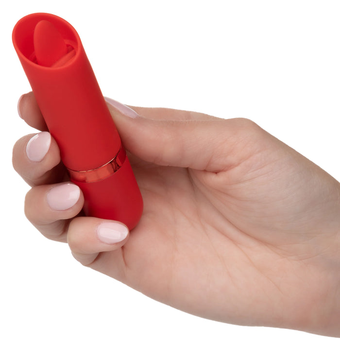 Kyst Rechargeable Silicone Tongue Clitoral Stimulator - Red