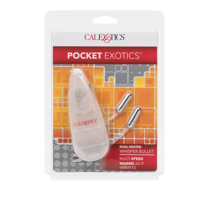 Pocket Exotics Dual Heated Whisper Bullets
