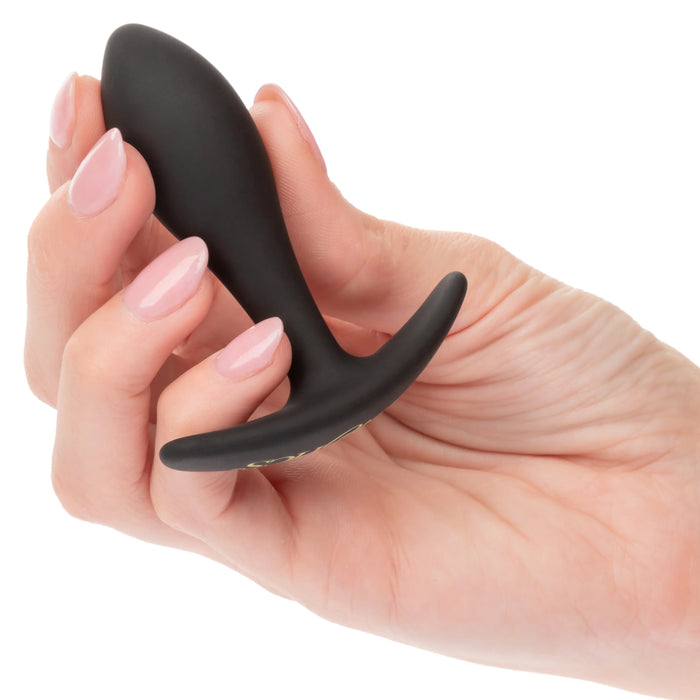 Boundless Teardrop Silicone Anal Plug - Black