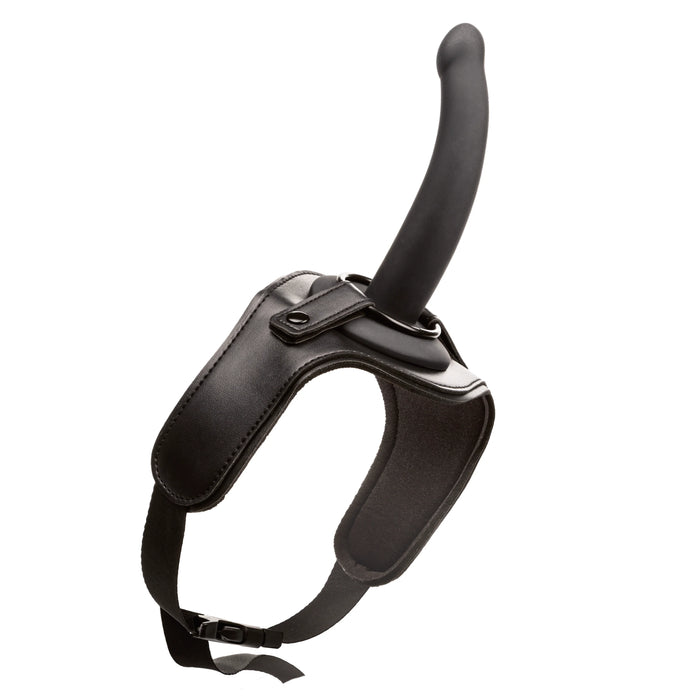 Onyxxx Thigh Strap With Silicone Probe - Black