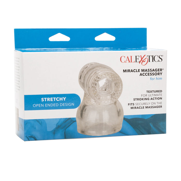 Miracle Massager Masturbator Accessory For Him - Clear
