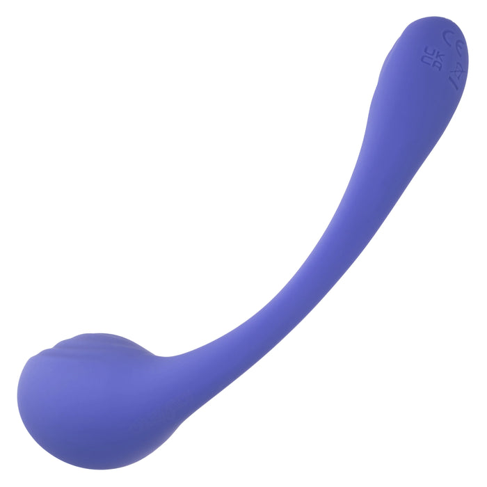 CalExotics Connect Kegel Exerciser Rechargeable Silicone App Compatible Stimulator with Remote - Purple