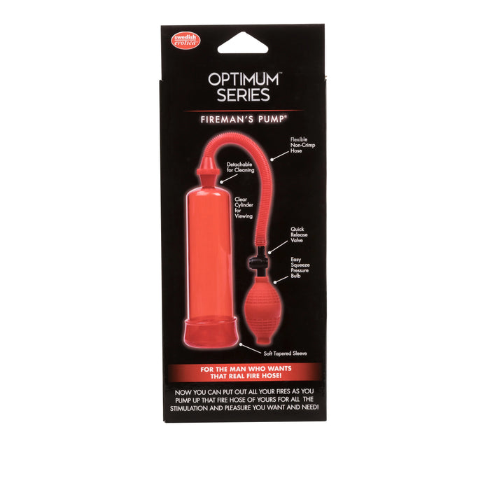Optimum Series Fireman's Pump Red