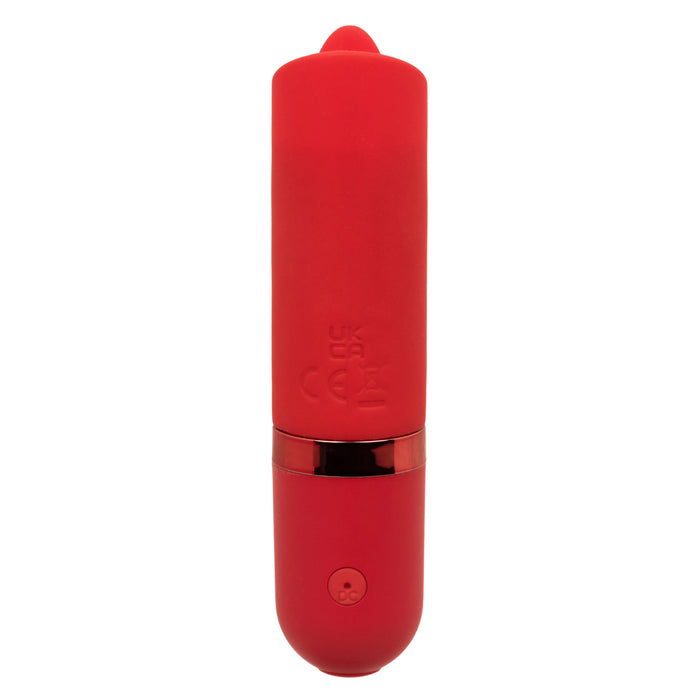 Kyst Rechargeable Silicone Tongue Clitoral Stimulator - Red