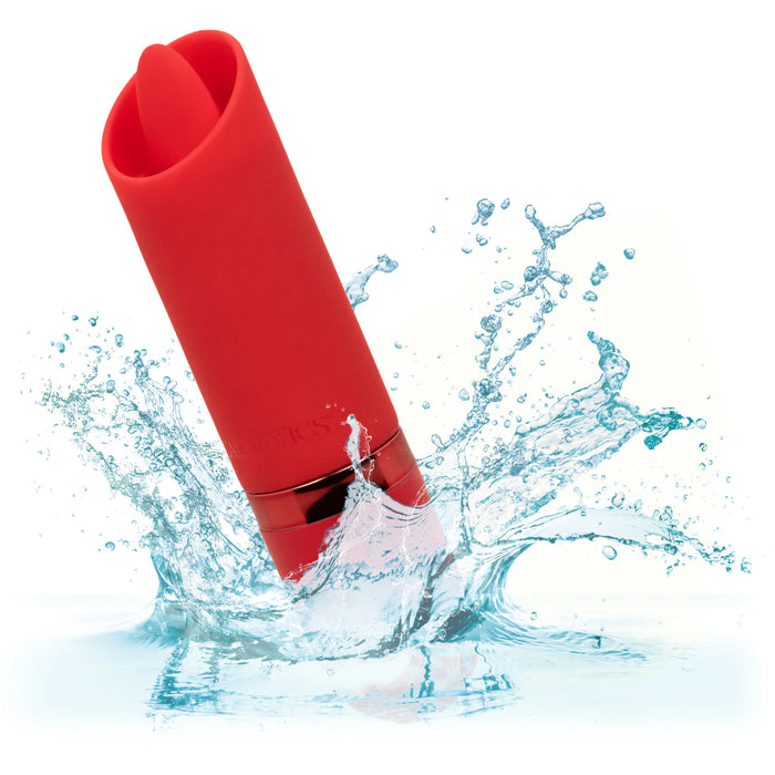 Kyst Rechargeable Silicone Tongue Clitoral Stimulator - Red