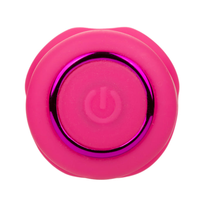 Kyst Lips Rechargeable Silicone Bullet Vibrator - Pink
