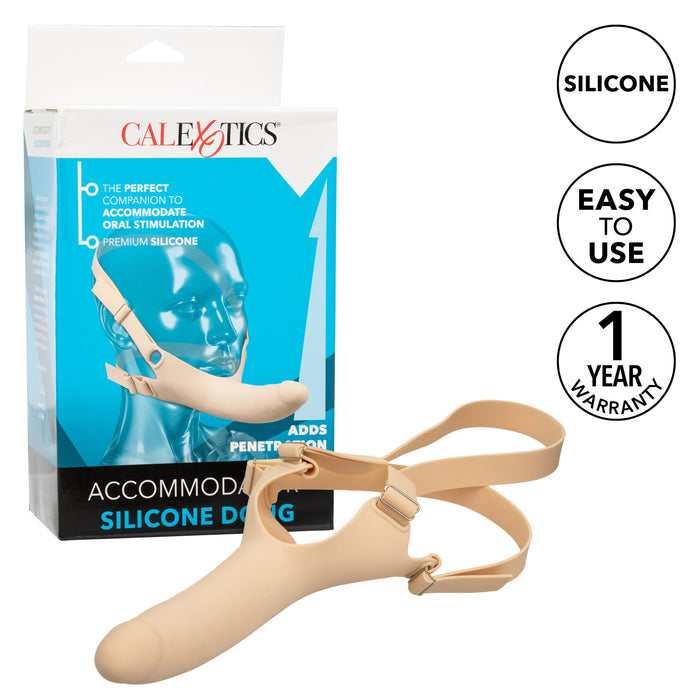 Accommodator Silicone Dong - Vanilla