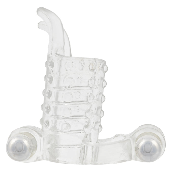 Endless Desires Couples Enhancer with Removable Bullets 4.25in - Clear