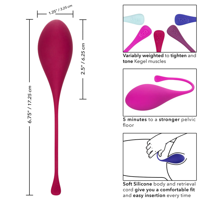 Kegel Training (5 piece) Set - Assorted Colors