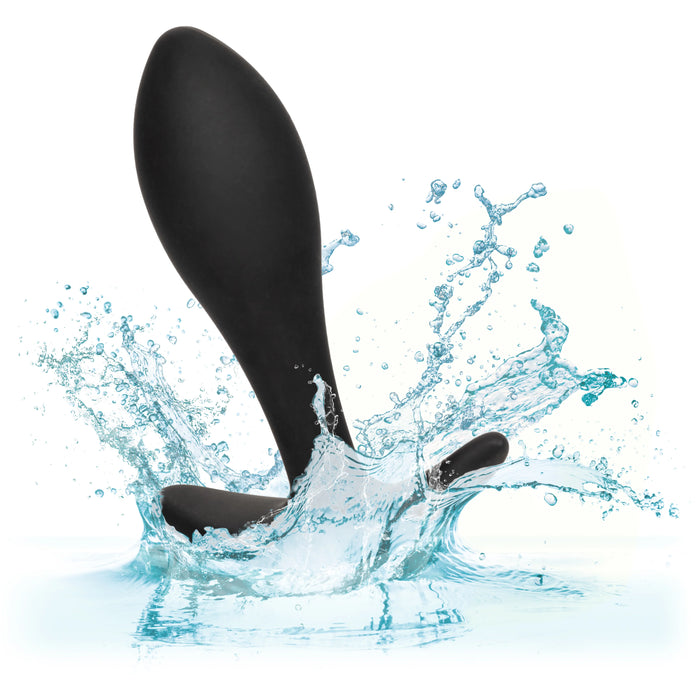 Boundless Teardrop Silicone Anal Plug - Black