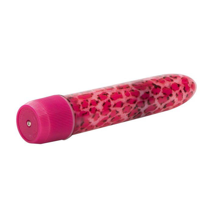 Leopard Waterproof Mini Massager 4.5in - Pink