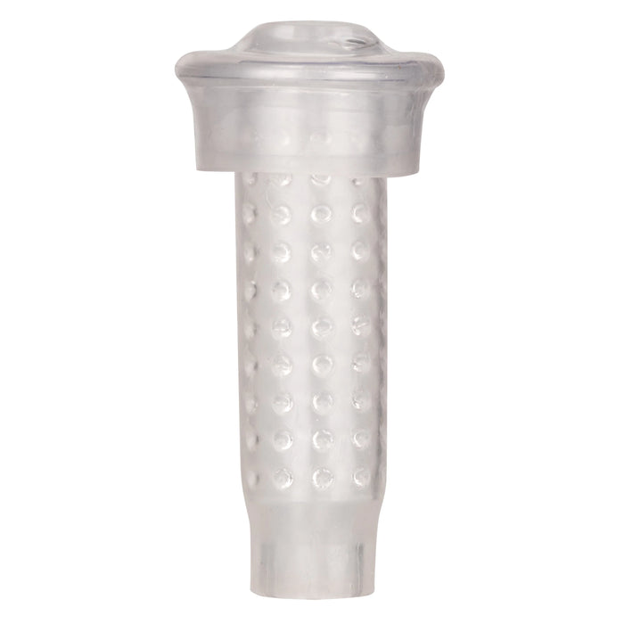 Optimum Series Stroker Pump Sleeve Masturbator - Mouth - Clear